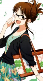 秋月律子iPhone壁紙