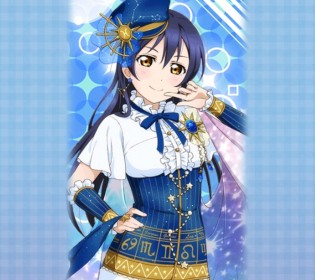 園田海未Android壁紙