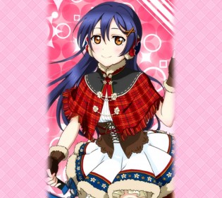 園田海未Android壁紙