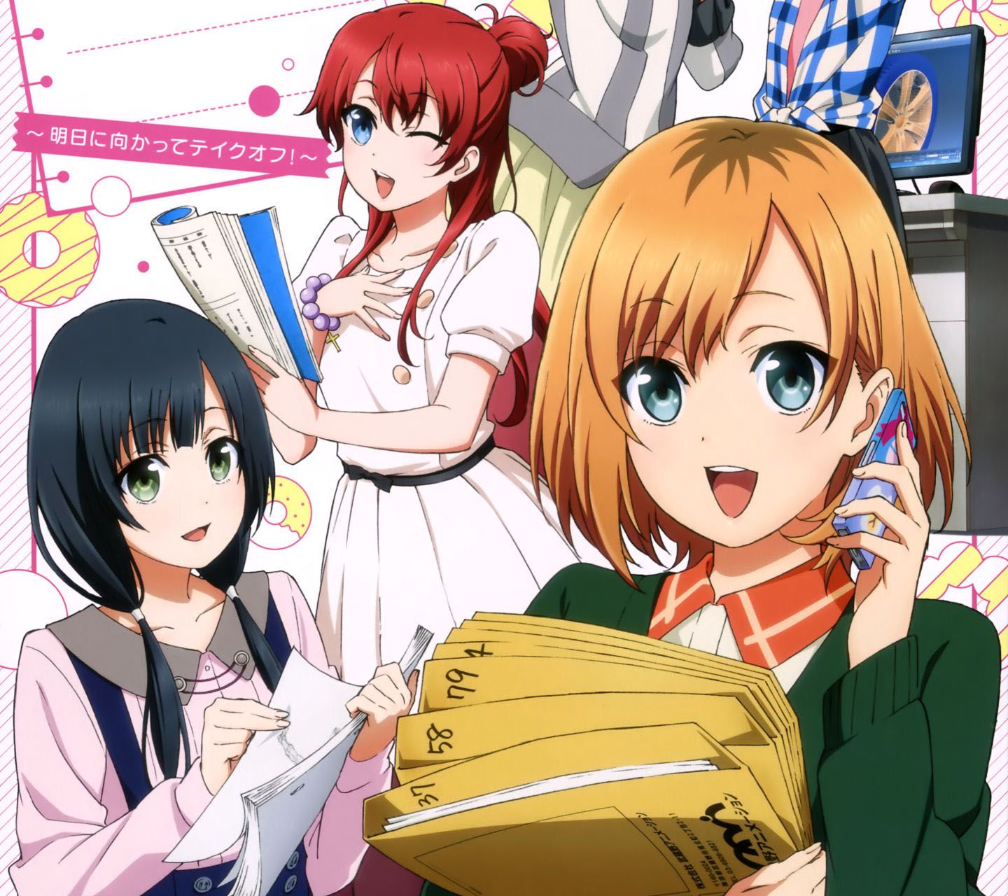 Shirobako Android壁紙 2 アニメ壁紙ネット Pc Android Iphone壁紙 画像