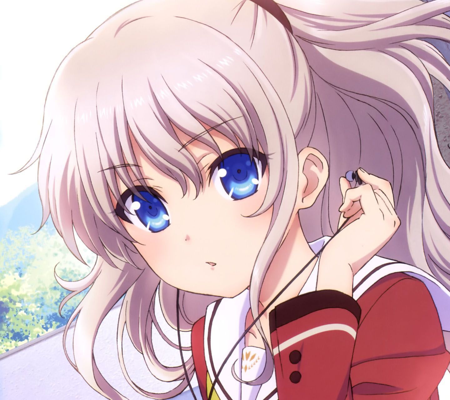 Charlotte シャーロット Android壁紙 3 友利奈緒 アニメ壁紙ネット Pc Android Iphone壁紙 画像
