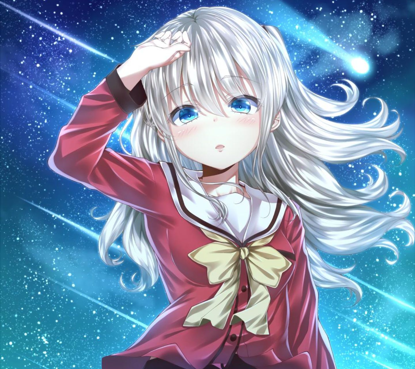 Charlotte シャーロット Android壁紙 1 友利奈緒 アニメ壁紙ネット Pc Android Iphone壁紙 画像
