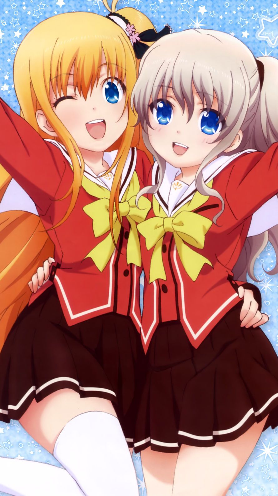 Charlotte シャーロット Iphone壁紙画像 Androidスマホ壁紙 8 Iphone6 Iphone5用 アニメ壁紙ネット Pc Android Iphone壁紙 画像