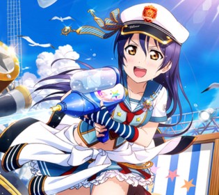 園田海未Android壁紙