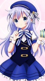 ご注文はうさぎですか Iphone壁紙画像 Androidスマホ壁紙 118 チノ アニメ壁紙ネット Pc Android Iphone壁紙 画像