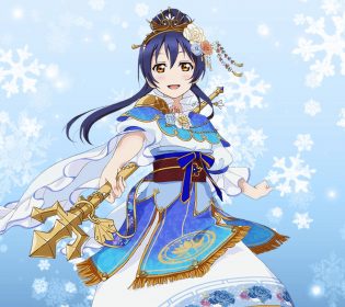 園田海未Android壁紙