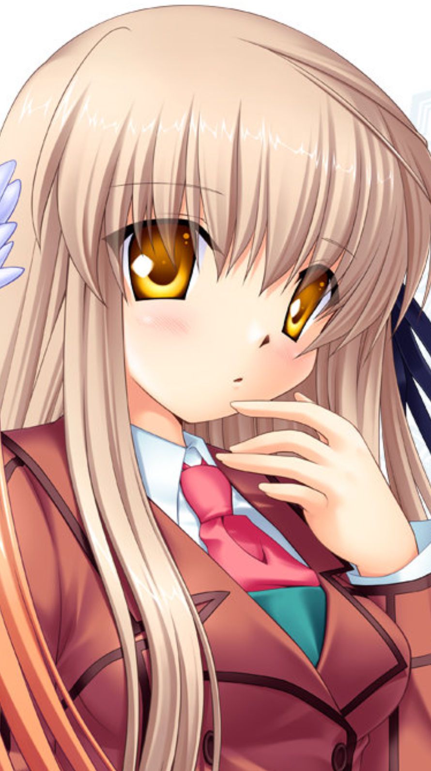 Rewrite リライト Iphone壁紙画像 Androidスマホ壁紙 12 千里朱音 Iphone6 Iphone5s アニメ壁紙ネット Pc Android Iphone壁紙 画像