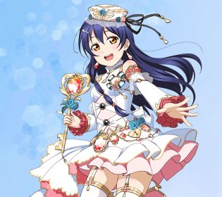 園田海未Android壁紙