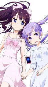 NEW_GAME!(ニューゲーム!)iPhone壁紙