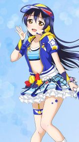 園田海未iPhone壁紙