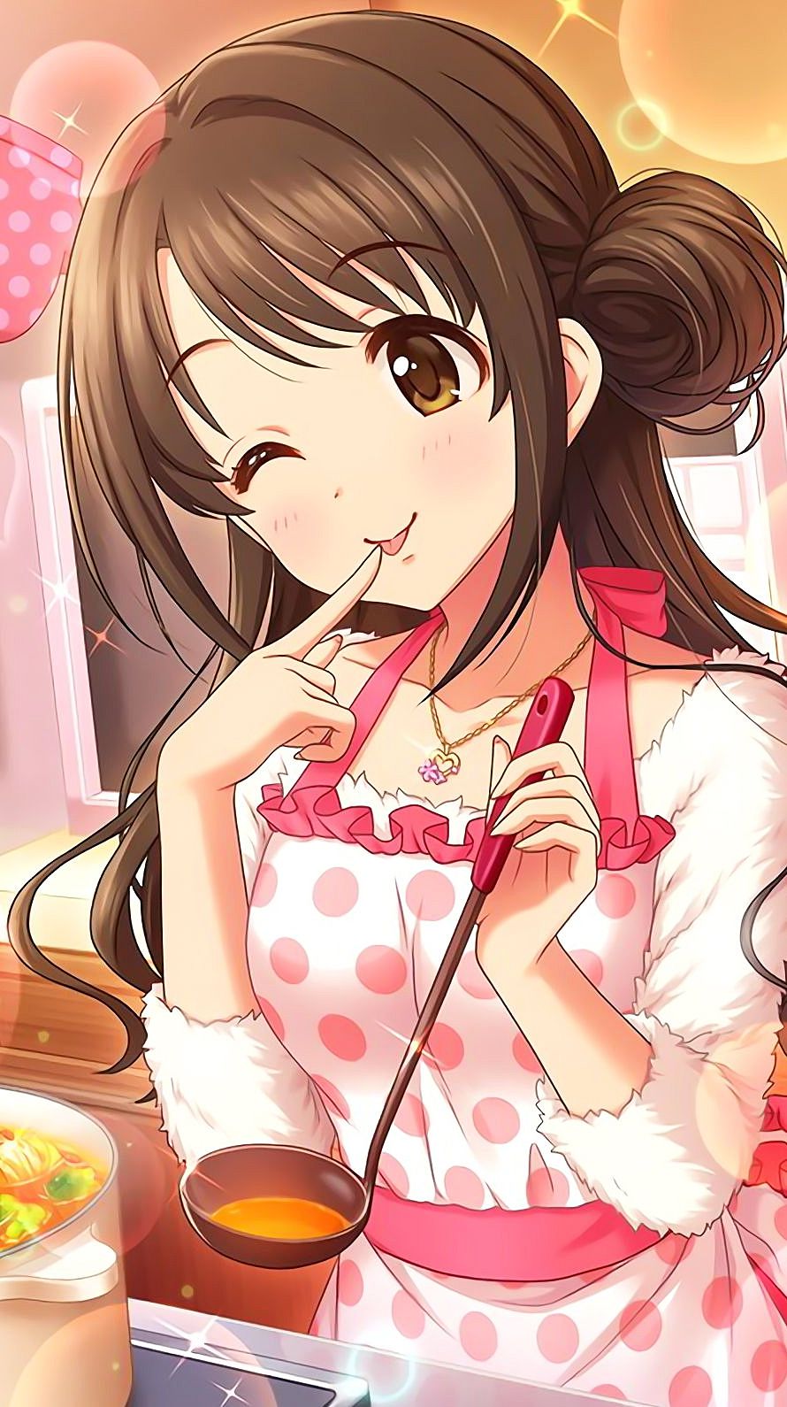 アイドルマスターシンデレラガールズ Iphone壁紙画像 Androidスマホ壁紙 140 デレマス 島村卯月 アニメ壁紙ネット Pc Android Iphone壁紙 画像