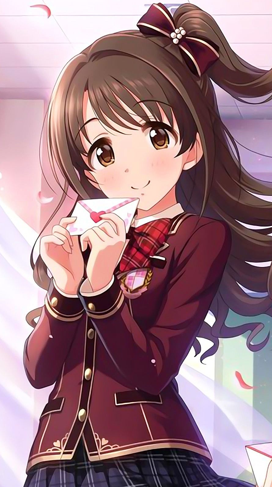 アイドルマスターシンデレラガールズ Iphone壁紙画像 Androidスマホ壁紙 142 デレマス 島村卯月 アニメ壁紙ネット Pc Android Iphone壁紙 画像