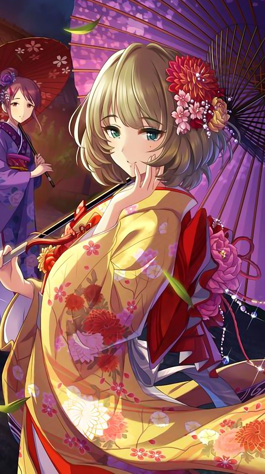 アイドルマスターシンデレラガールズ Iphone壁紙画像 Androidスマホ壁紙 143 デレステ 高垣楓 アニメ壁紙ネット Pc Android Iphone壁紙 画像