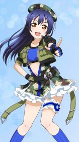 園田海未iPhone壁紙