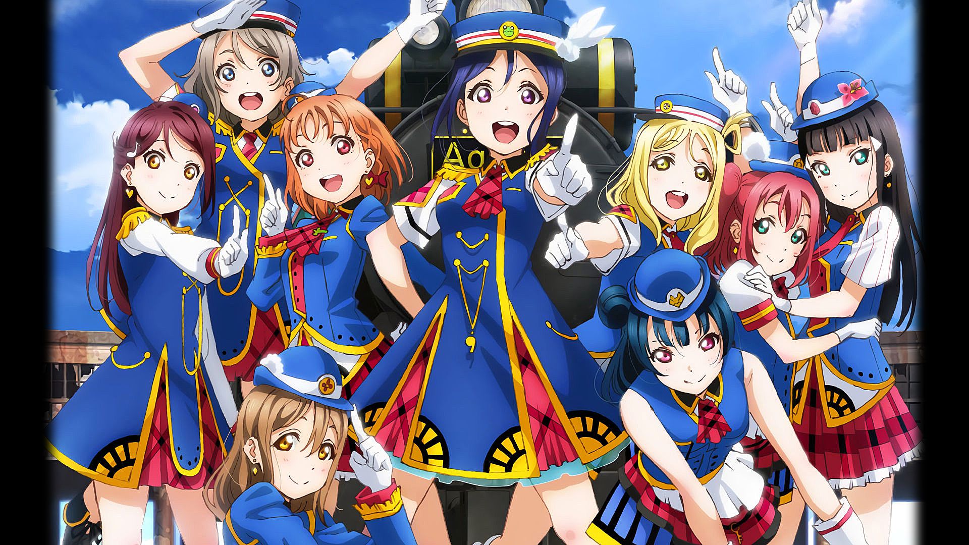 ラブライブ サンシャイン 壁紙 画像 58 Aqours Pc壁紙 1920 1080 他 アニメ壁紙ネット Pc Android Iphone壁紙 画像