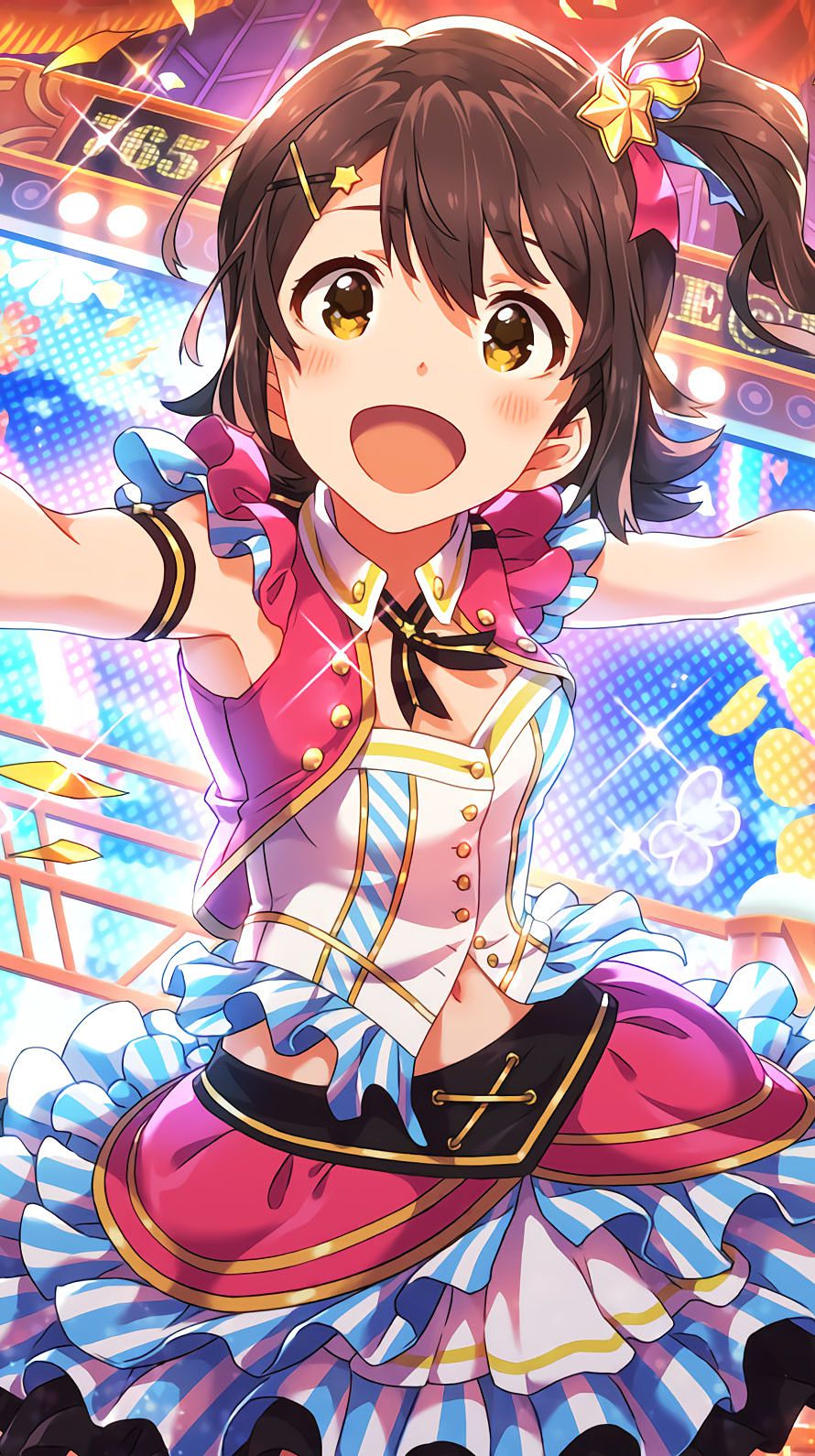 アイドルマスターミリオンライブ Iphone壁紙画像 Androidスマホ壁紙 1 ミリシタ 春日未来 アニメ壁紙ネット Pc Android Iphone壁紙 画像