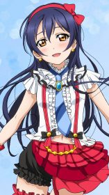 園田海未iPhone壁紙