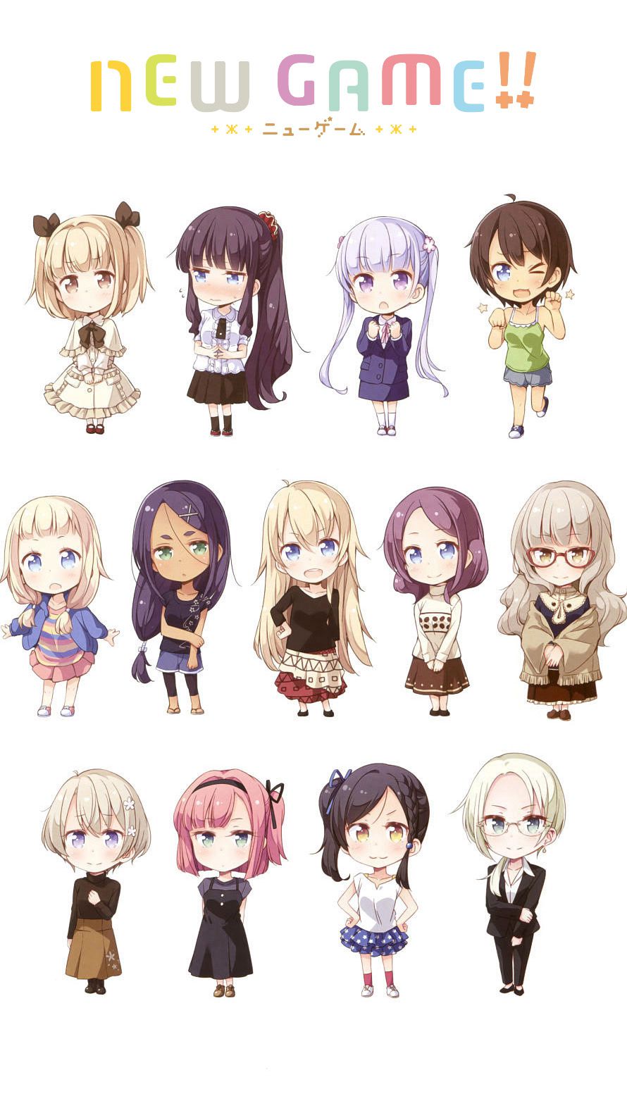New Game ニューゲーム Iphone壁紙画像 Androidスマホ壁紙 51 アニメ壁紙ネット Pc Android Iphone壁紙 画像