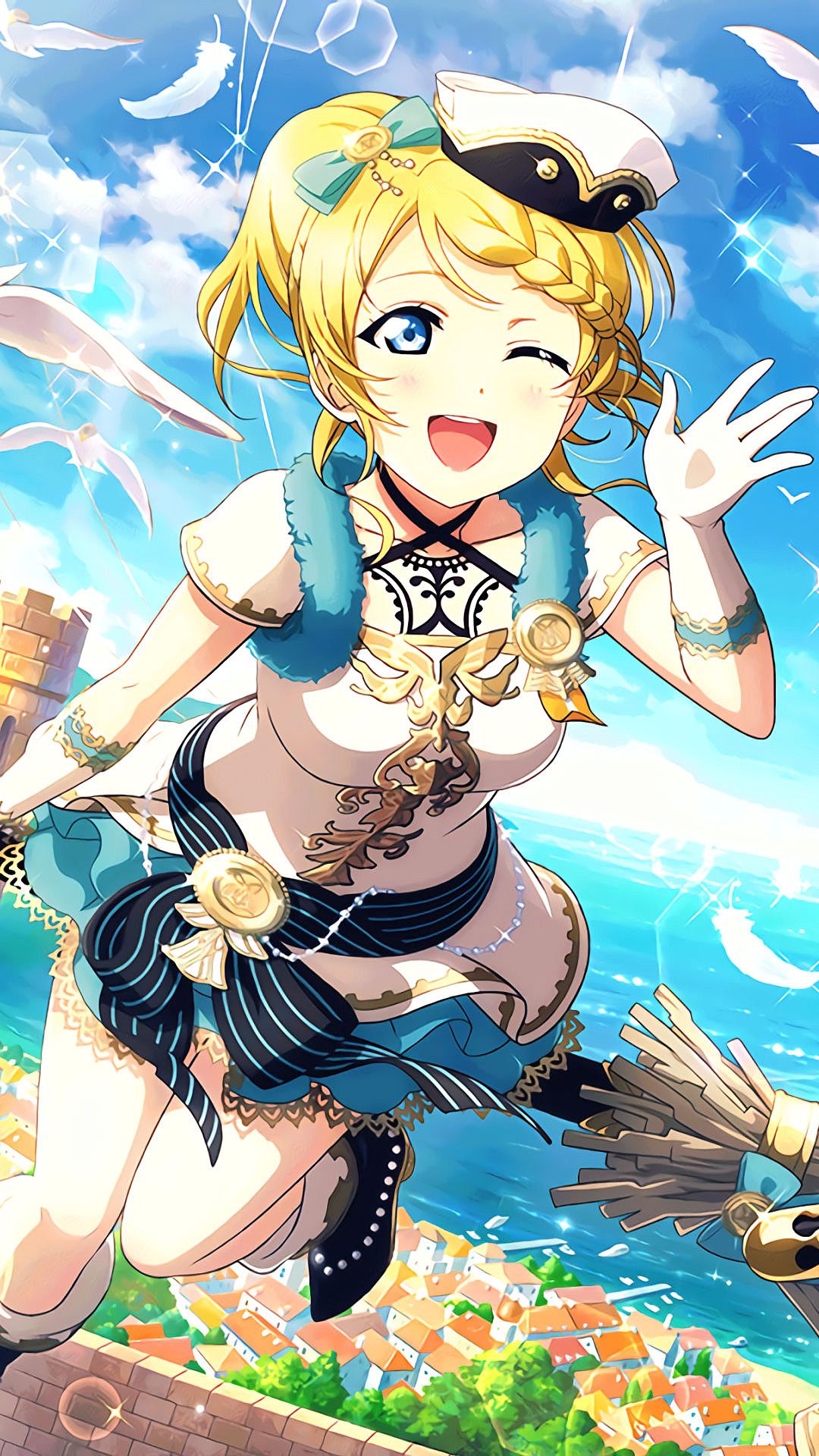 ラブライブ Iphone壁紙 Androidスマホ壁紙画像 731 絢瀬絵里 アニメ壁紙ネット Pc Android Iphone壁紙 画像