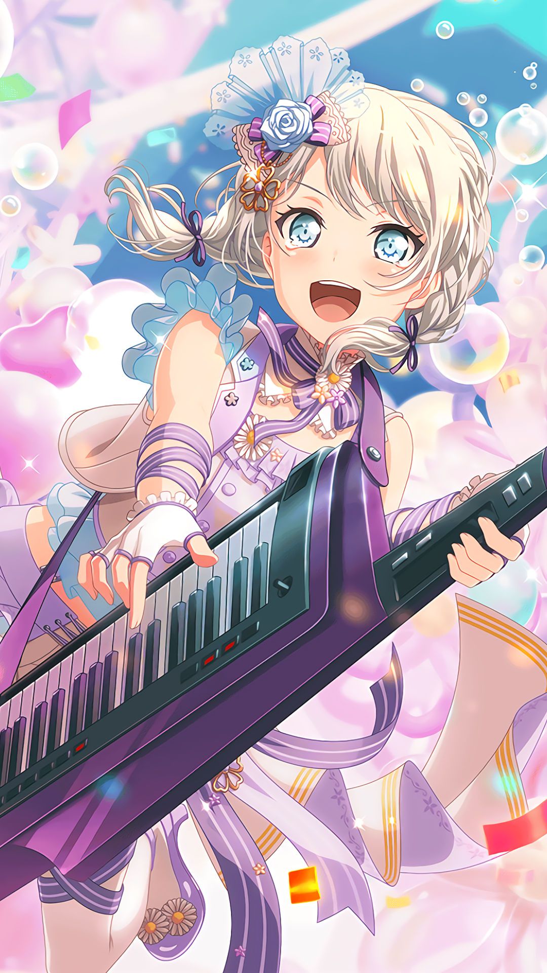 Bang Dream バンドリ Iphone壁紙 Androidスマホ壁紙画像 215 若宮イヴ アニメ壁紙ネット Pc Android Iphone壁紙 画像