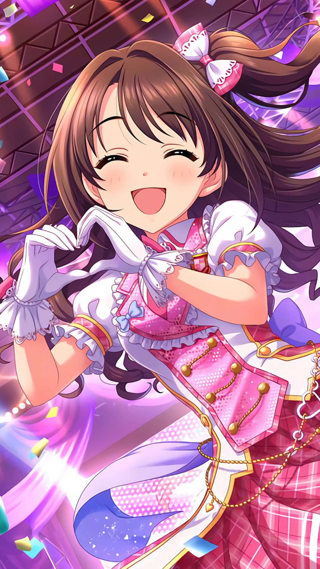 アイドルマスターシンデレラガールズ Iphone壁紙 Androidスマホ壁紙画像 147 デレステ 島村卯月 アニメ壁紙ネット Pc Android Iphone壁紙 画像