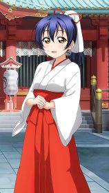 園田海未iPhone壁紙