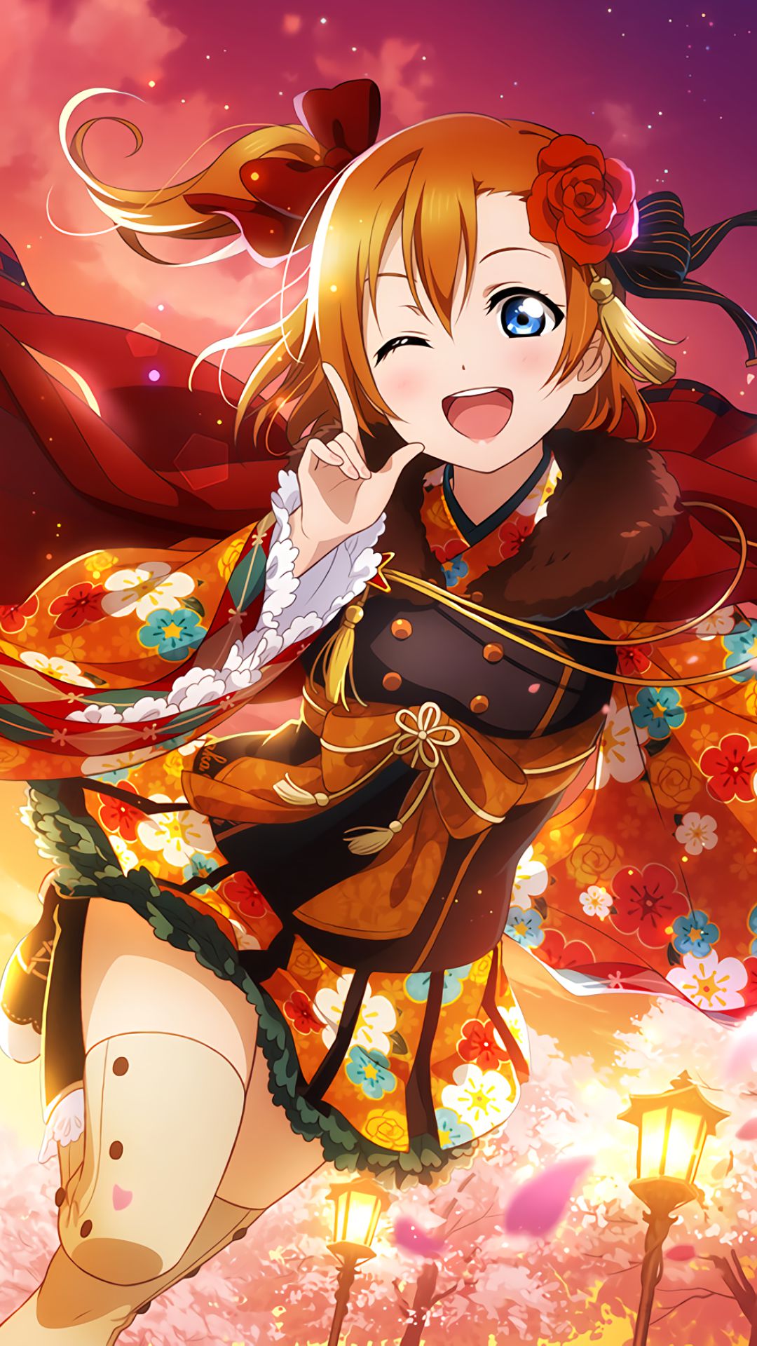 ラブライブ Iphone壁紙 Androidスマホ壁紙画像 833 スクスタ 高坂穂乃果 アニメ壁紙ネット Pc Android Iphone 壁紙 画像