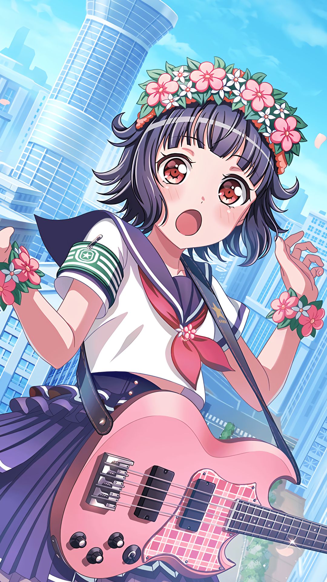 Bang Dream バンドリ Iphone壁紙 Androidスマホ壁紙画像 552 牛込りみ アニメ壁紙ネット Pc Android Iphone壁紙 画像