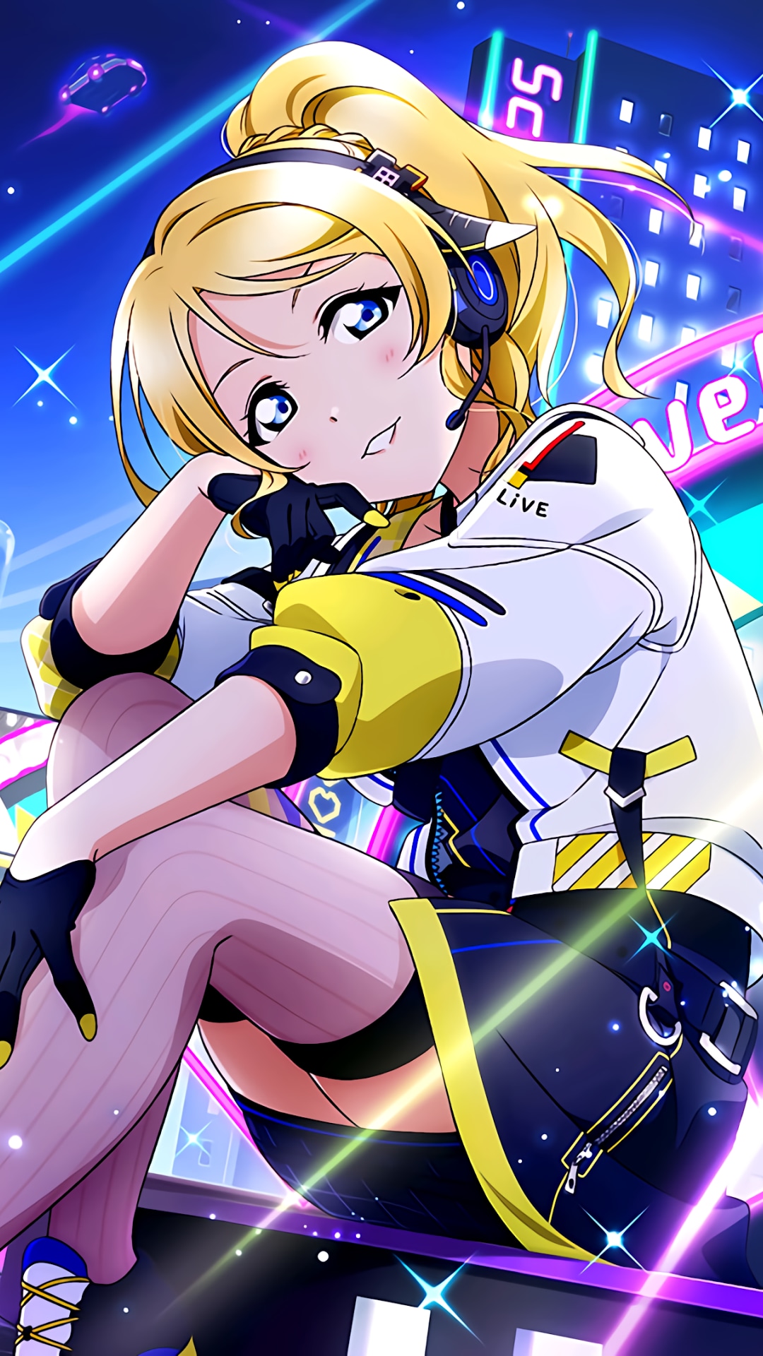 ラブライブ Iphone壁紙 Androidスマホ壁紙画像 1128 スクフェス 絢瀬絵里 アニメ壁紙ネット Pc Android Iphone 壁紙 画像