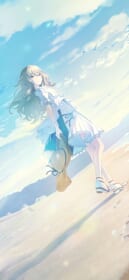 ベゼルレススマホ用壁紙画像