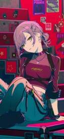 ベゼルレススマホ用壁紙画像