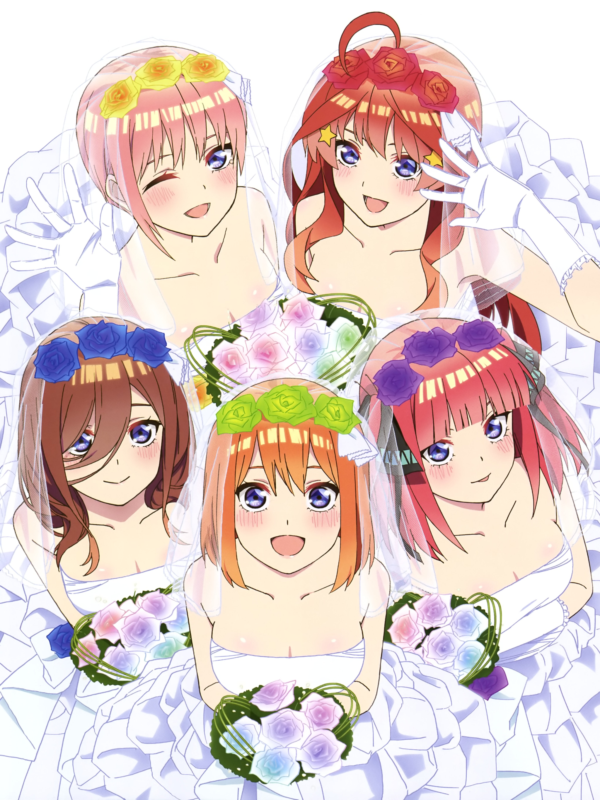 5等分の花嫁のiPad壁紙・タブレット用高画質画像 5等分の花嫁のiPad壁紙・タブレット用高画質画像