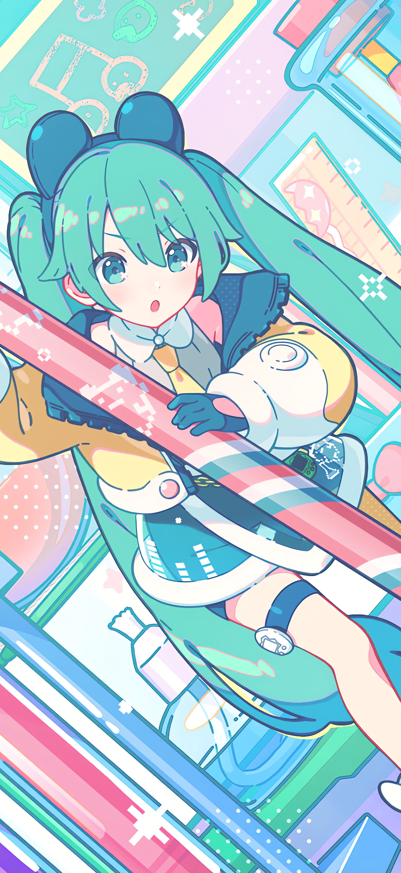 プロセカ初音ミクのiPhone壁紙・Androidスマホ用高画質画像 プロセカ初音ミクのiPhone壁紙・Androidスマホ用高画質画像