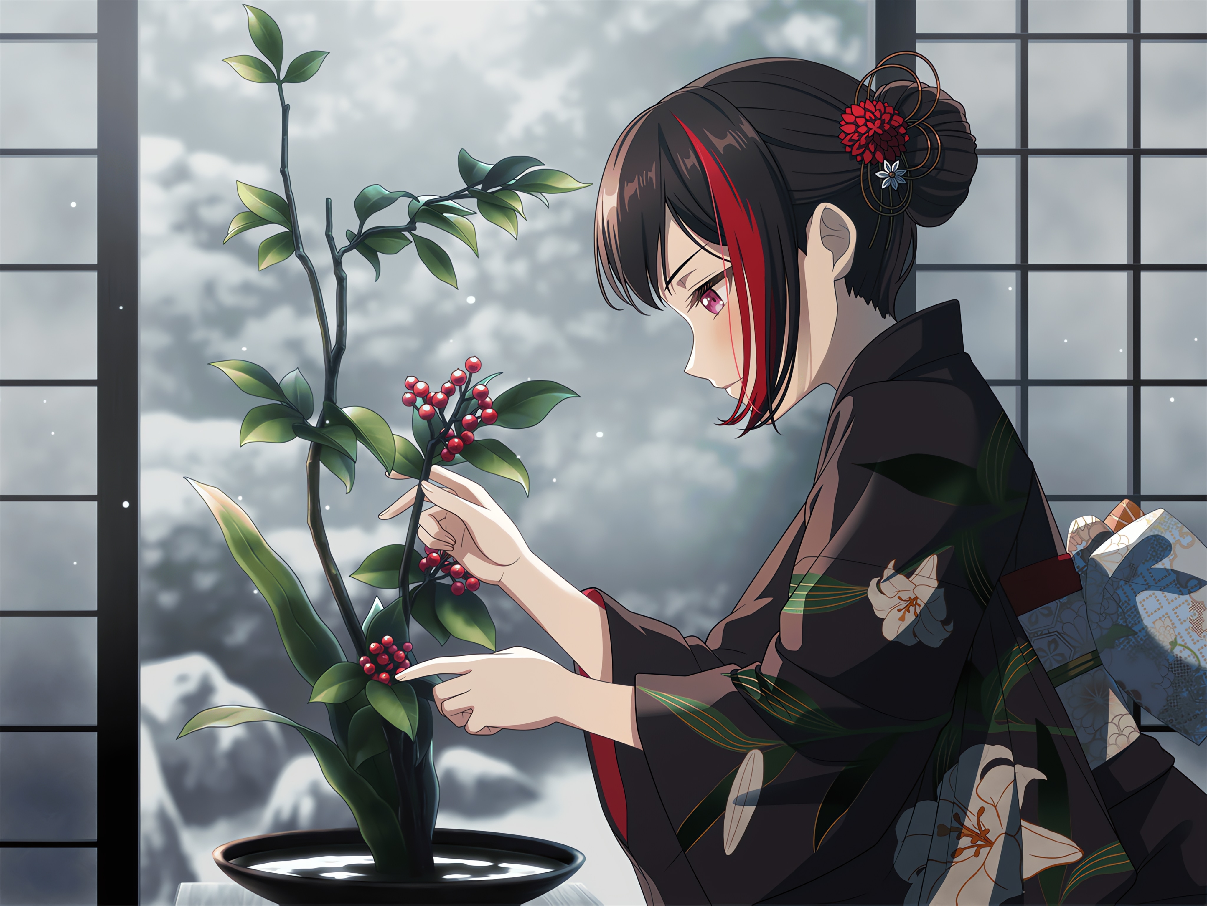 ガルパ美竹蘭の高画質画像