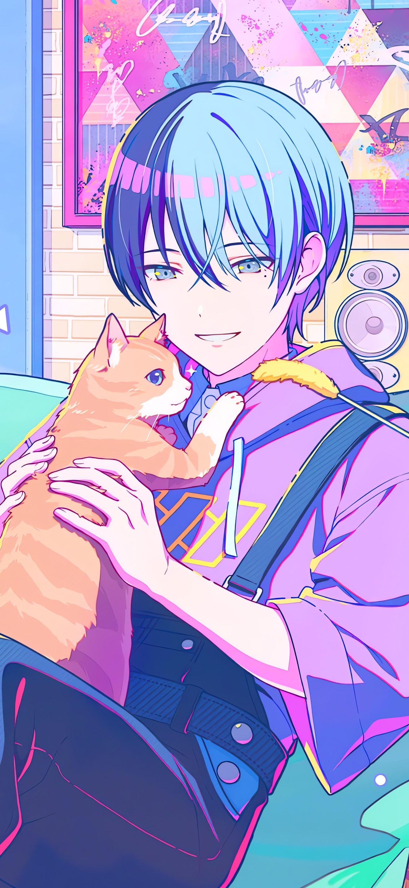 プロセカ青柳冬弥のiPhone壁紙・Androidスマホ用高画質画像