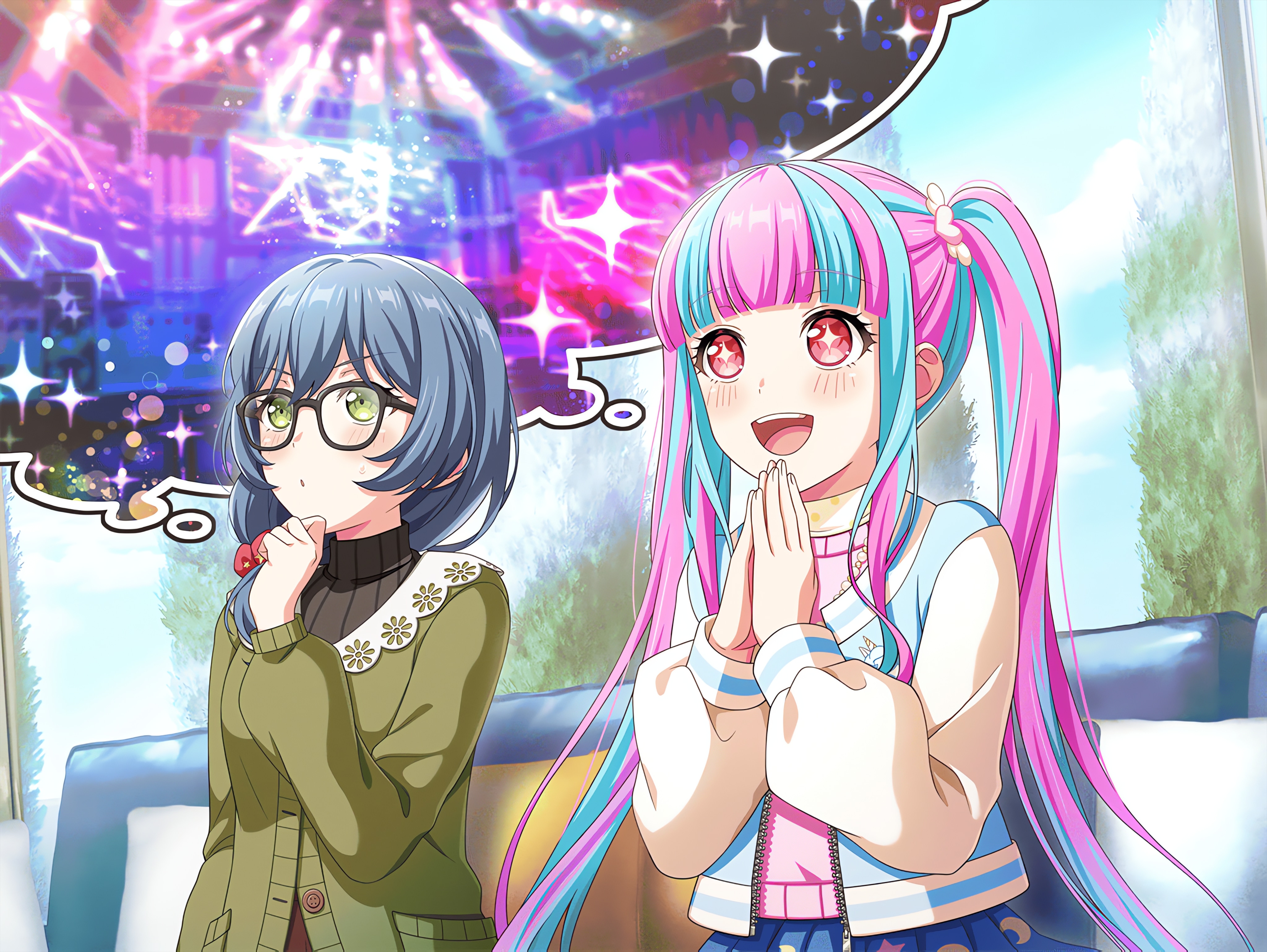 ガルパ鳰原令王那・パレオの高画質画像