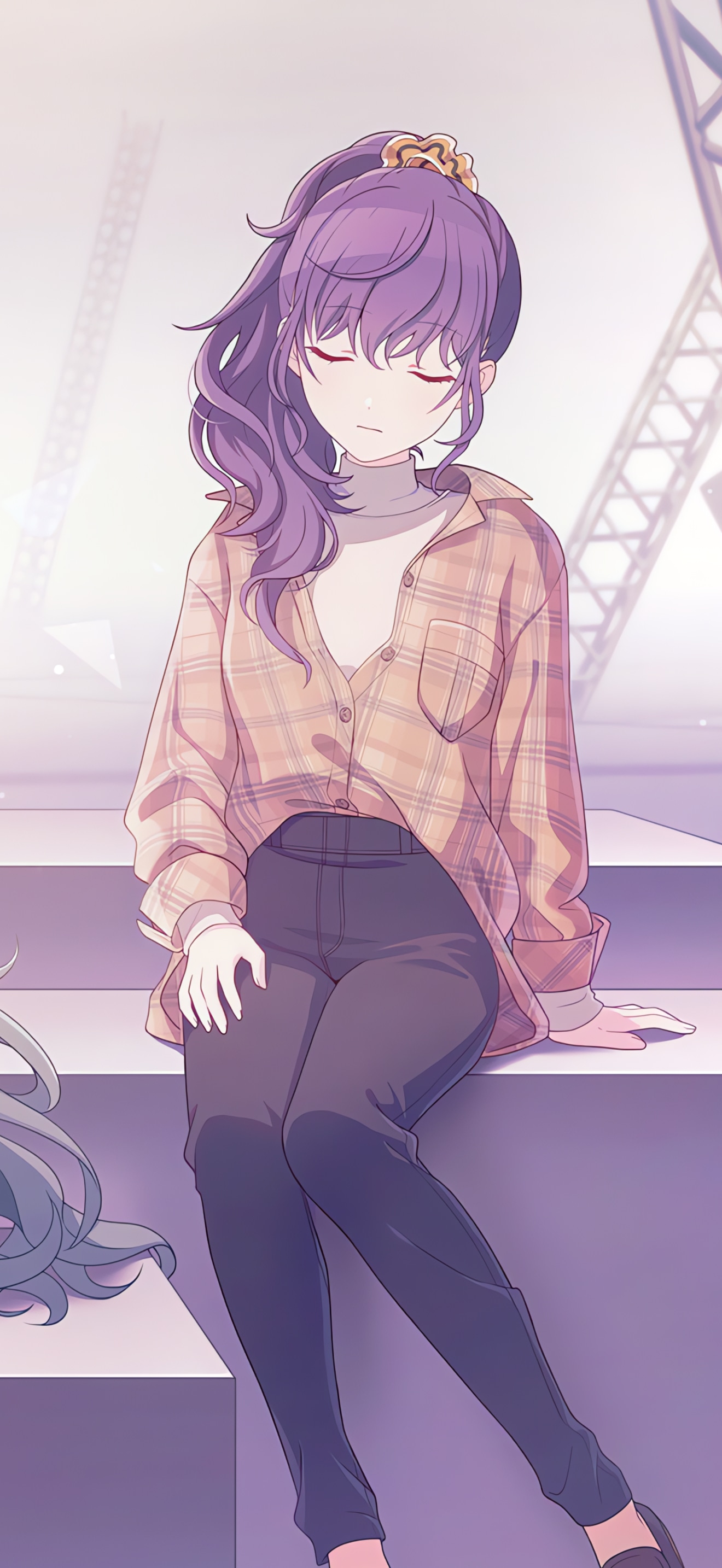 プロセカ朝比奈まふゆのiPhone壁紙・Androidスマホ用高画質画像