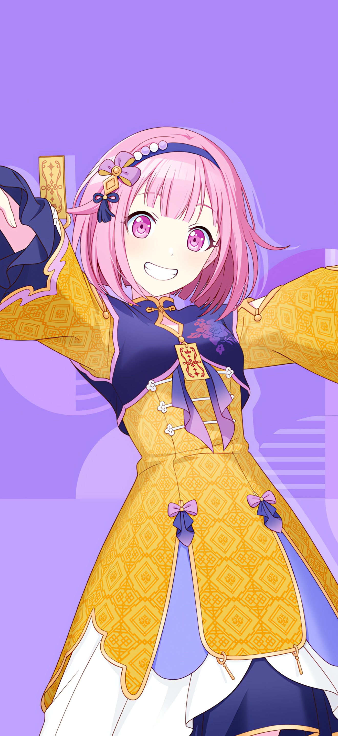 プロセカ鳳えむのiPhone壁紙・Androidスマホ用高画質画像