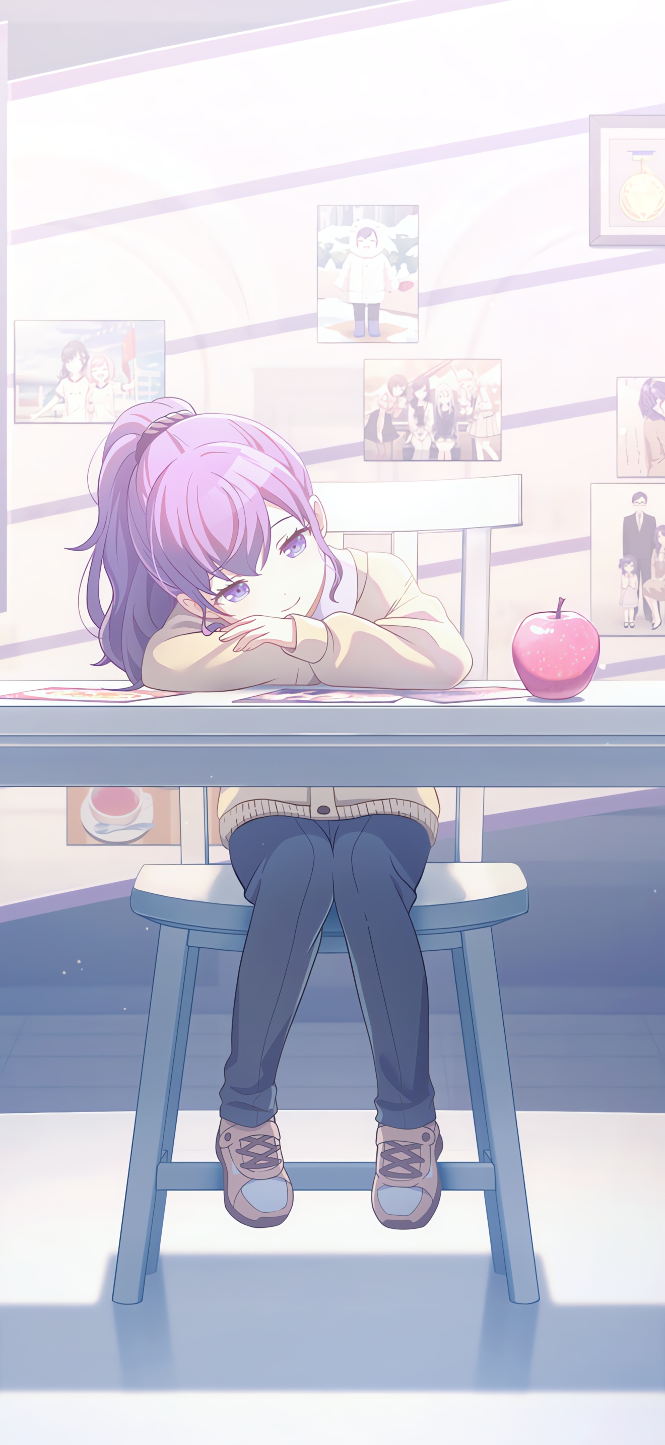 プロセカ朝比奈まふゆのiPhone壁紙・Androidスマホ用高画質画像