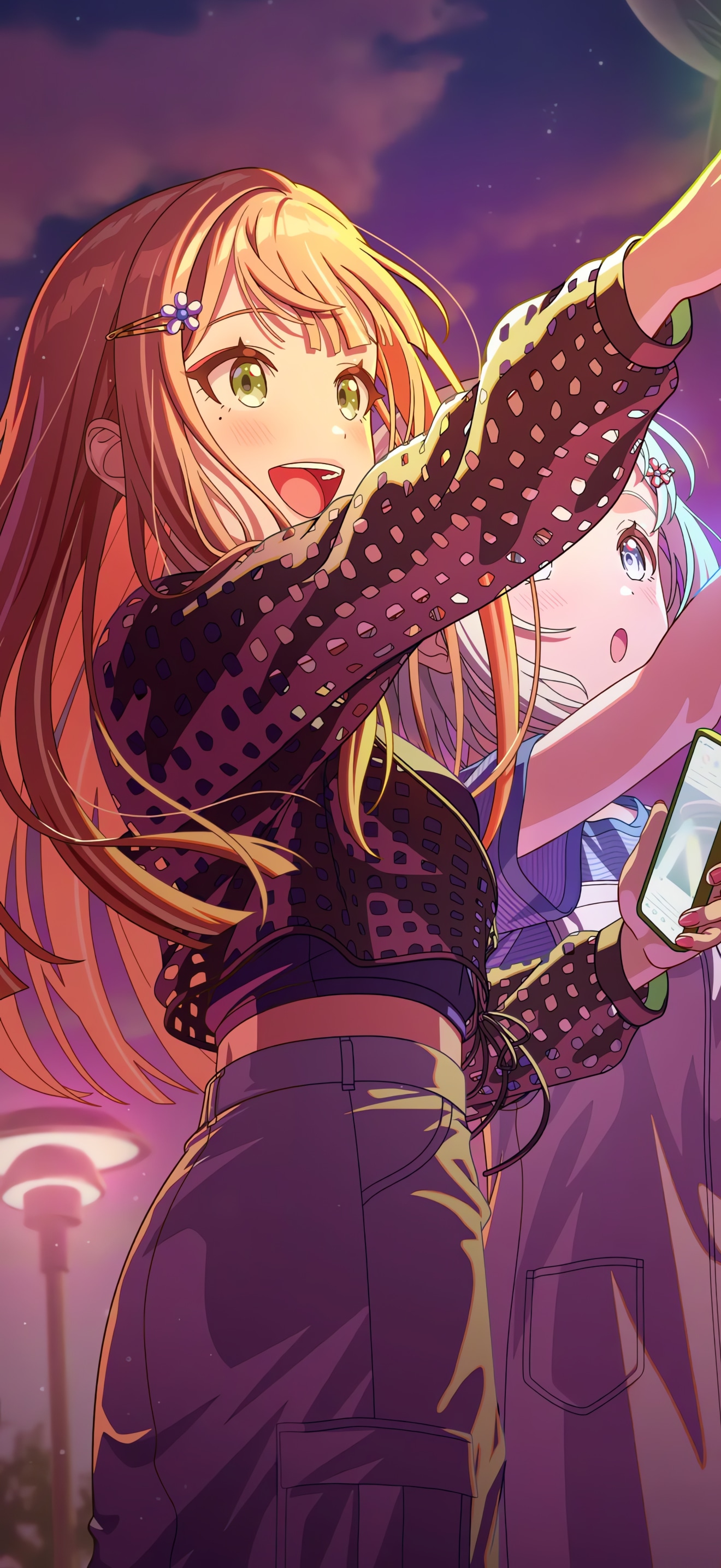 学マス紫雲清夏のiPhone壁紙・Androidスマホ用高画質画像