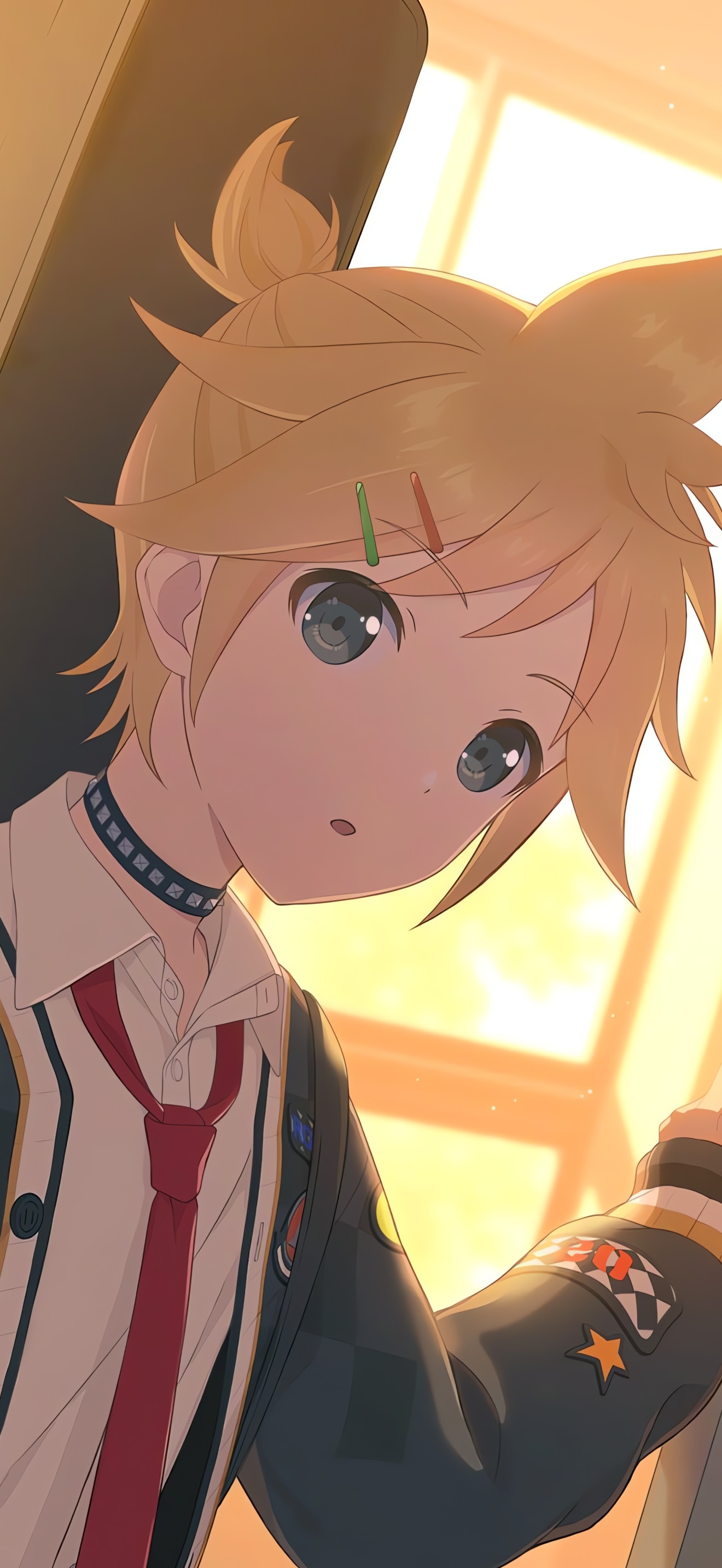 プロセカ鏡音レンのiPhone壁紙・Androidスマホ用高画質画像