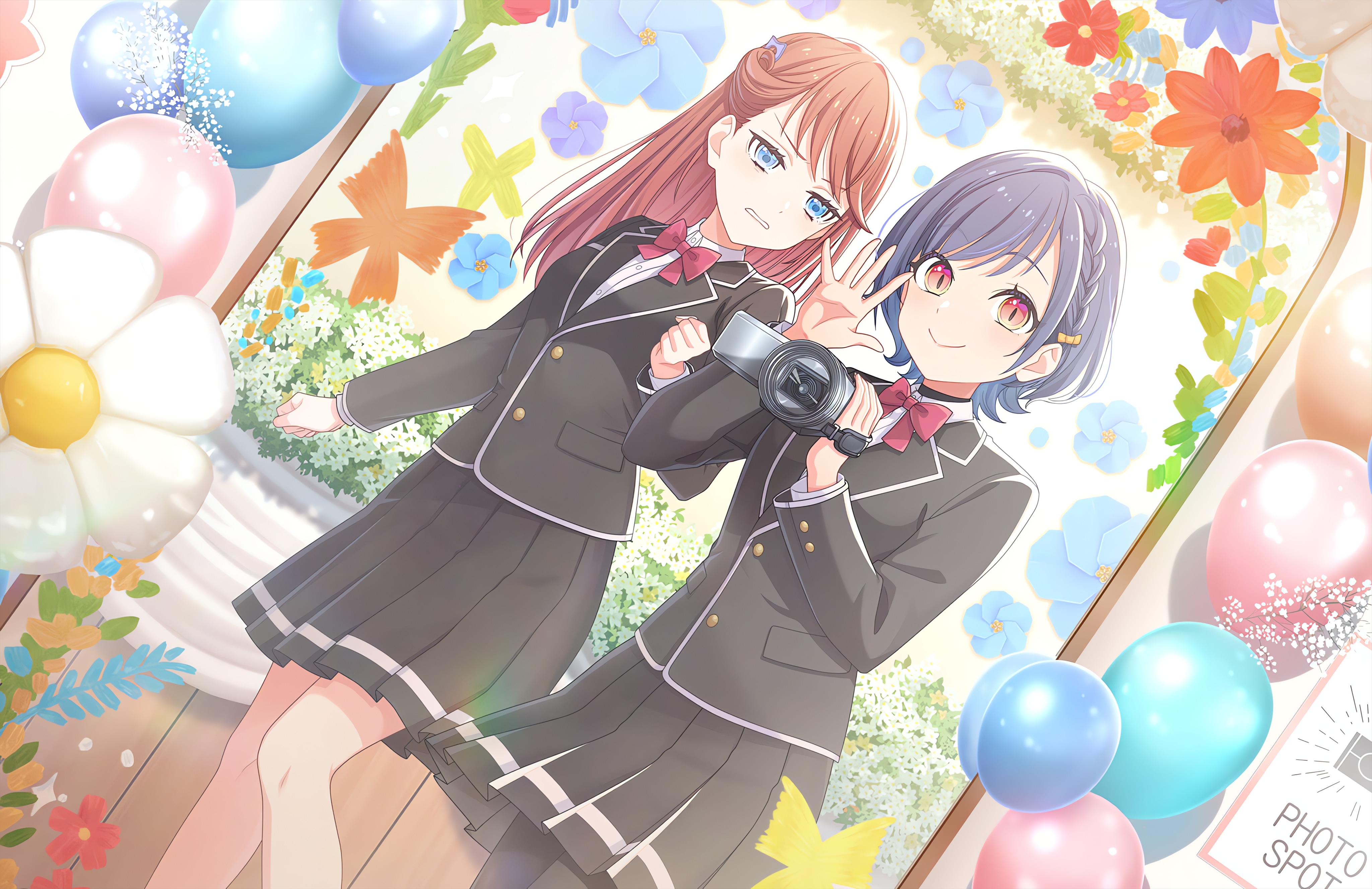 リンクラ錦上マイカ＆令沢葵の高画質画像
