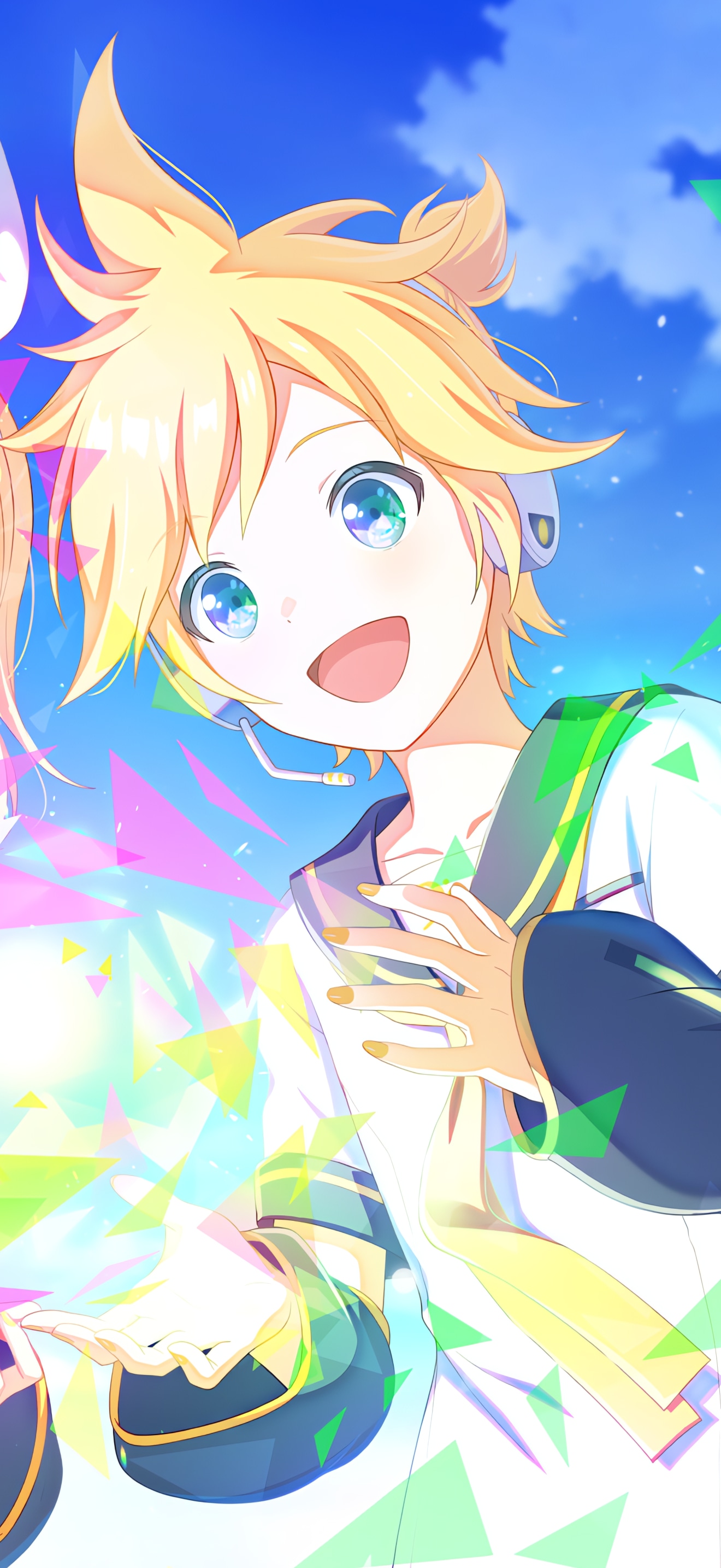 プロセカ鏡音レンのiPhone壁紙・Androidスマホ用高画質画像