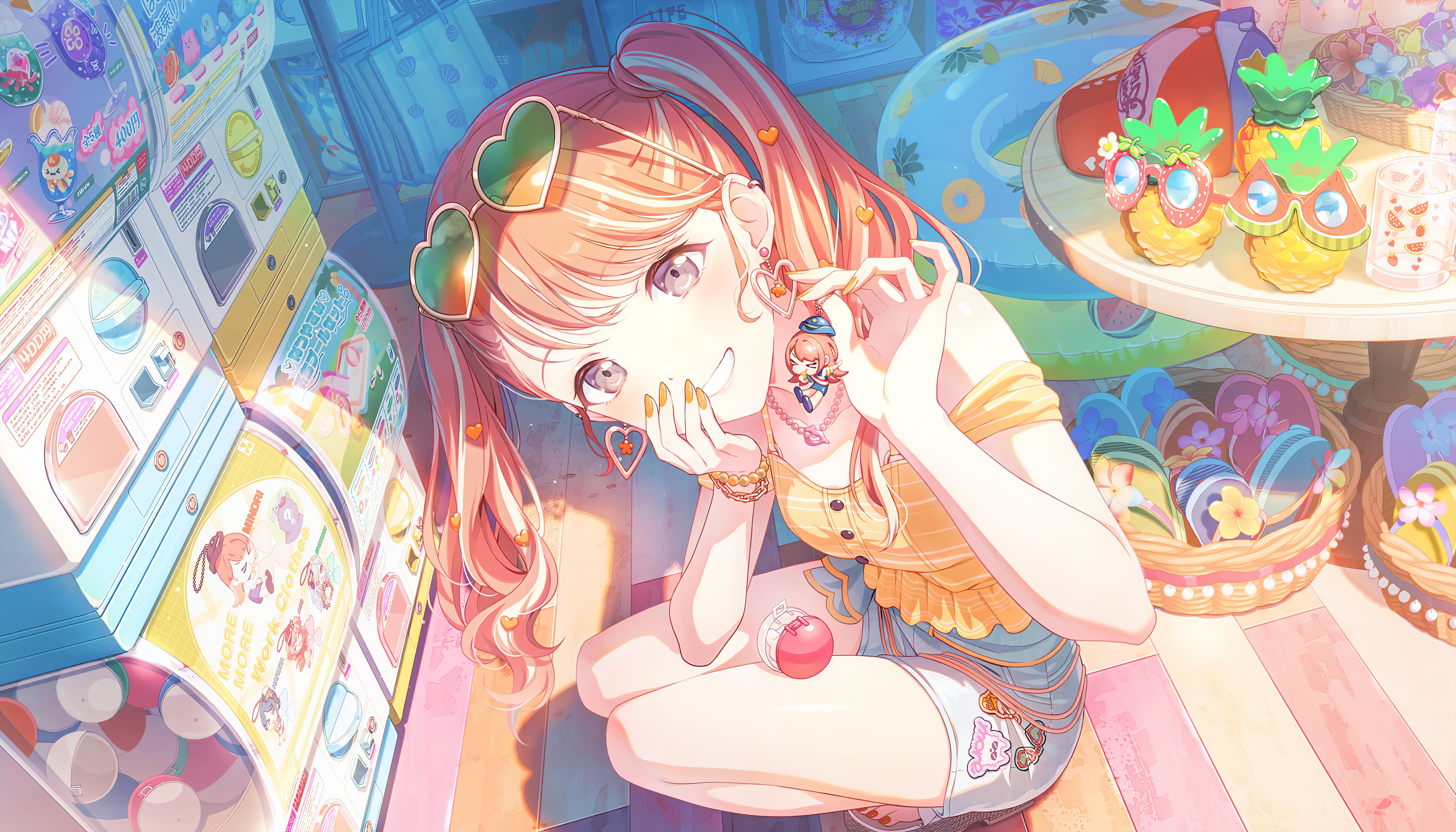 プロセカ花里みのりの高画質画像