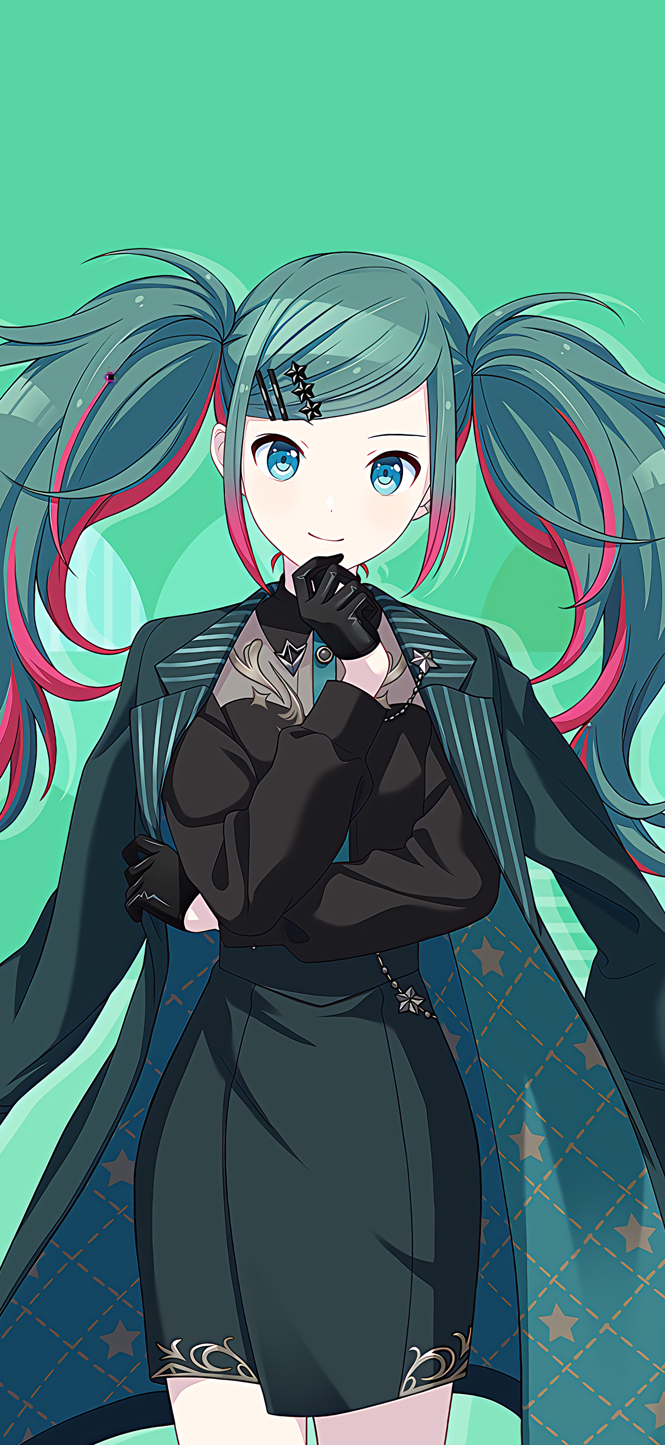 プロセカ初音ミクのiPhone壁紙・Androidスマホ用高画質画像