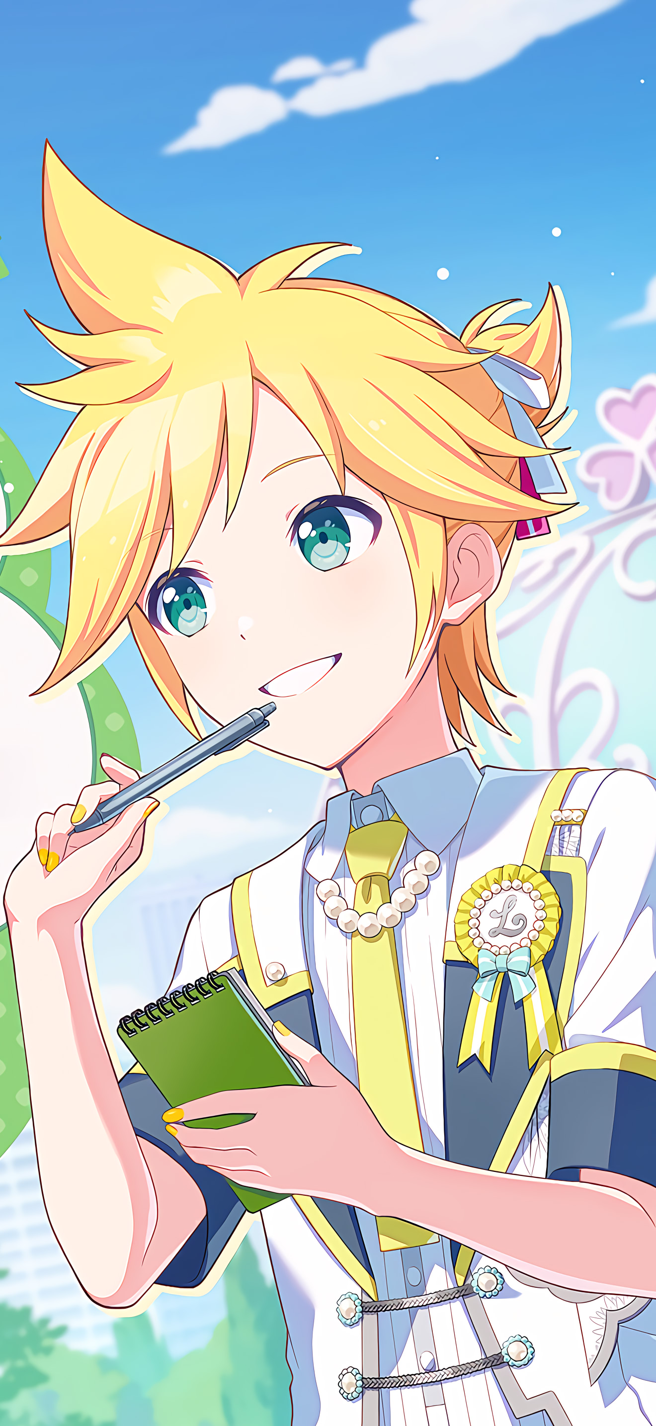 プロセカ鏡音レンのiPhone壁紙・Androidスマホ用高画質画像