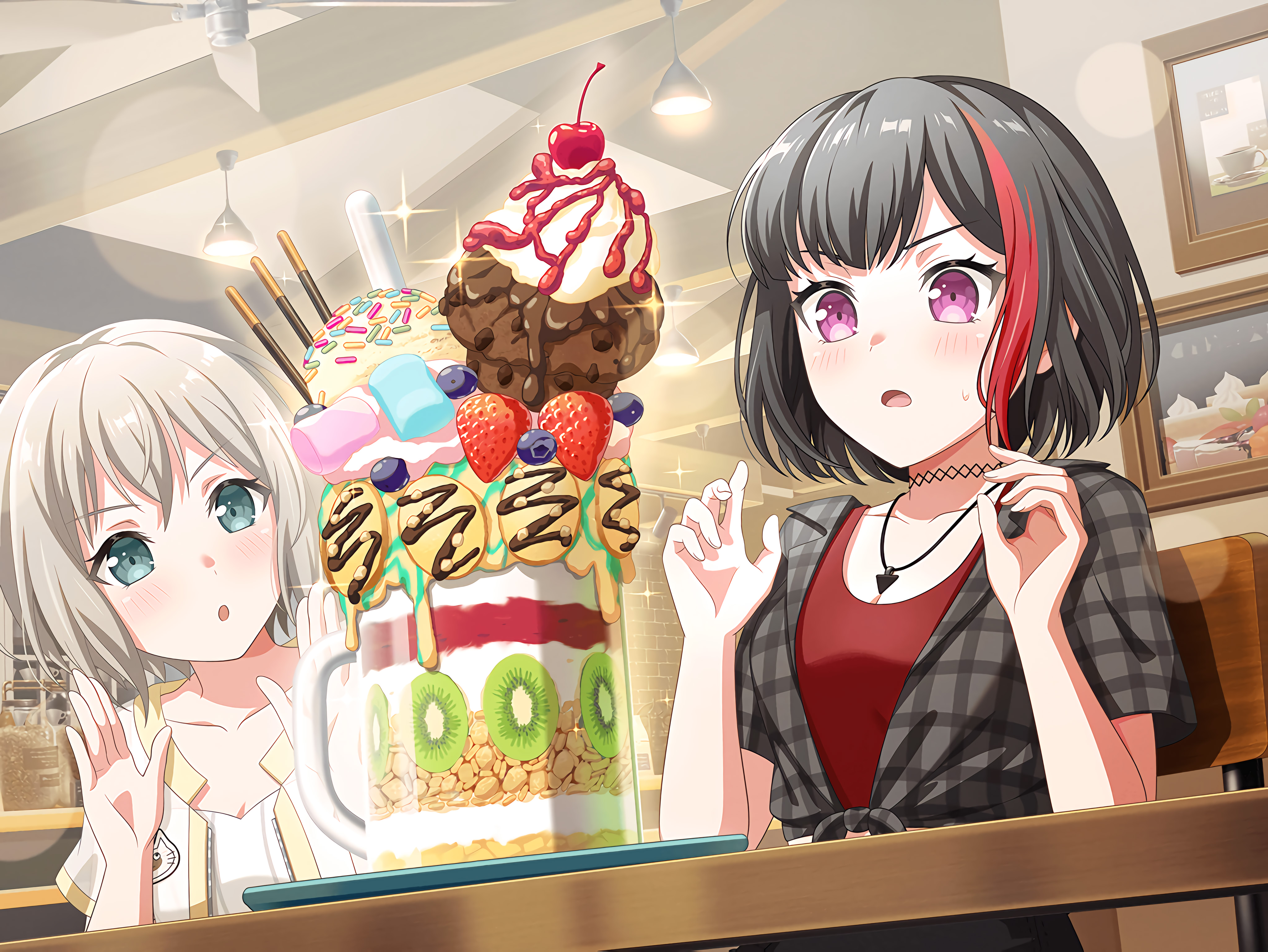 ガルパ美竹蘭の高画質画像