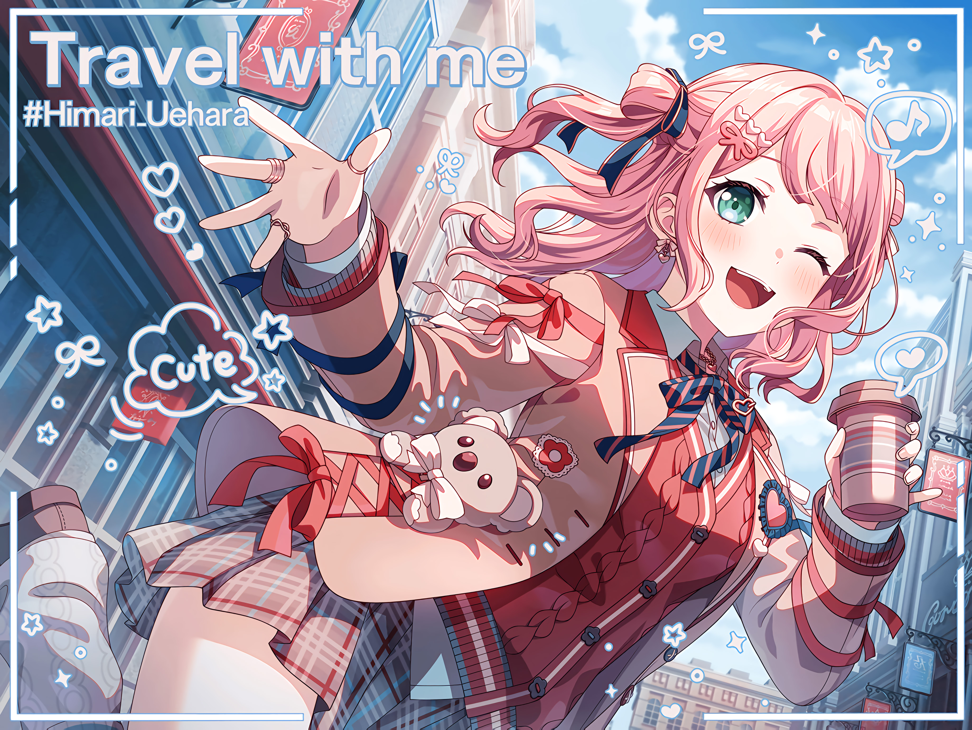 ガルパ上原ひまりの高画質画像